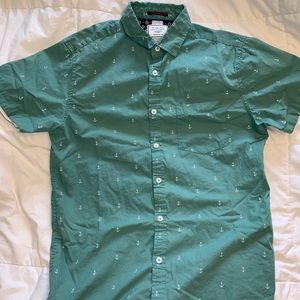 Men’s On The Road Short Sleeve Button Down